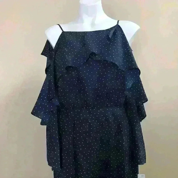 Gibson Latimer Polkadot Jumpsuit - Picture 1 of 6